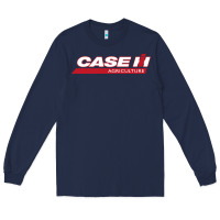 Navy case-ih Long Sleeve Tee - FloraArt