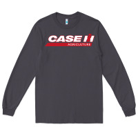 Smoke case-ih Long Sleeve Tee - FloraArt