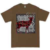 Cacao Christmas Deer Premium Tee - Bettercallsaul