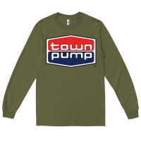 Army Green town pump Long Sleeve Tee - FloraArt