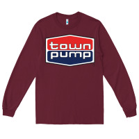 Burgundy town pump Long Sleeve Tee - FloraArt