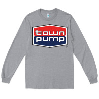 Heather Grey town pump Long Sleeve Tee - FloraArt
