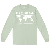 Matcha Seven Continents Shirt Long Sleeve Tee - FloraArt