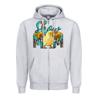 Heather Grey Western Show Mom Baby Chick Zipper Hoodie - LillyAllenDesigns