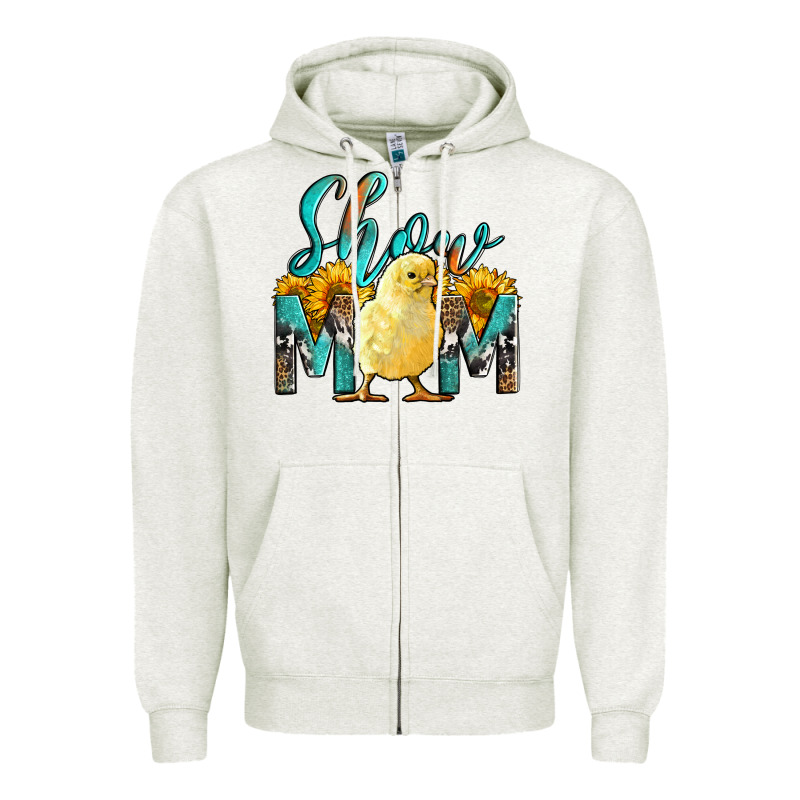 Western Show Mom Baby Chick Zipper Hoodie by LillyAllenDesigns | Teevron