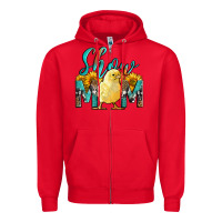 Red Western Show Mom Baby Chick Zipper Hoodie - LillyAllenDesigns