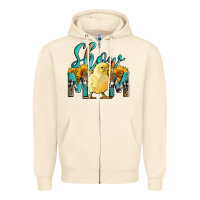 Sandshell Western Show Mom Baby Chick Zipper Hoodie - LillyAllenDesigns