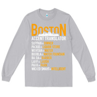 Moon Dust wicked smaht boston accent translator bostonians gifts shirt Long Sleeve Tee - FloraArt