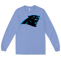Colony Blue thesportcarolinapantherslogo Long Sleeve Tee - FloraArt
