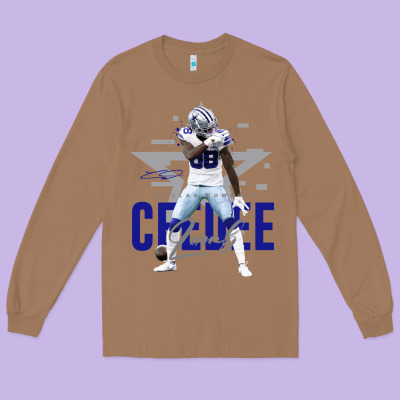 Ceedee Lamb Long Sleeve Tee Designed By Floraart