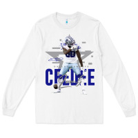 White ceedee lamb Long Sleeve Tee - FloraArt