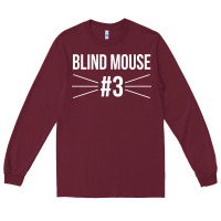 Burgundy funny group costume three blind mice 3 t shirt Long Sleeve Tee - FloraArt