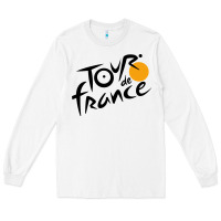 White tour de france cycling Long Sleeve Tee - ArtMosaic