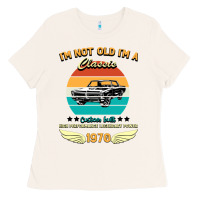 Bone Vintage 50th Birthday I'm Not Old I'm A Classic Born In 1970 Ladies Tee - Bettercallsaul