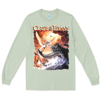 Matcha Clash of the Titans (Transparent) Long Sleeve Tee - ArtMosaic