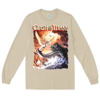 Mushroom Clash of the Titans (Transparent) Long Sleeve Tee - ArtMosaic