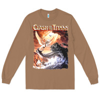 Toasted Coconut Clash of the Titans (Transparent) Long Sleeve Tee - ArtMosaic