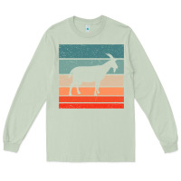 Matcha goat goats retro style vintage 140 goat lover Long Sleeve Tee - ArtMosaic