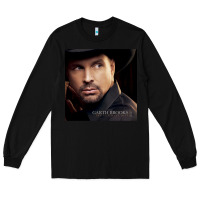 Black Garth Brooks The ultimate hits Long Sleeve Tee - ArtMosaic