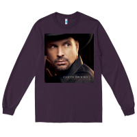 Plum Garth Brooks The ultimate hits Long Sleeve Tee - ArtMosaic