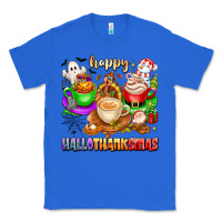 True Royal happy hallothanksmas coffee cups with ghost turkey Classic Tee - texasbilliewilder