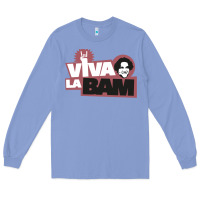 Colony Blue viva la bam Long Sleeve Tee - ArtMosaic