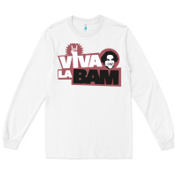 White viva la bam Long Sleeve Tee - ArtMosaic