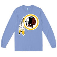 Colony Blue the indian red skins clasic Long Sleeve Tee - ArtMosaic