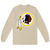 Mushroom the indian red skins clasic Long Sleeve Tee - ArtMosaic