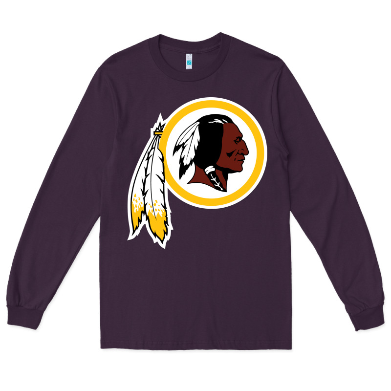 The Indian Red Skins Clasic Long Sleeve Tee by ArtMosaic | Teevron