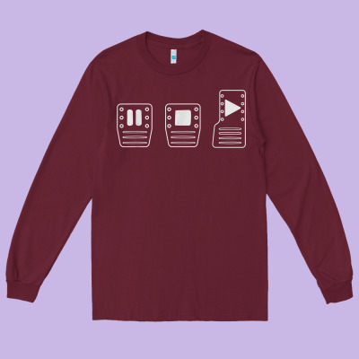 Save Manual Pedal Diagram Stick Shift Car Lover T Shirt Long Sleeve Tee Designed By Artmosaic