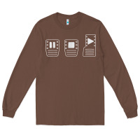 Chestnut save manual pedal diagram stick shift car lover t shirt Long Sleeve Tee - ArtMosaic