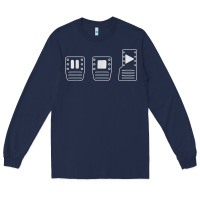 Navy save manual pedal diagram stick shift car lover t shirt Long Sleeve Tee - ArtMosaic