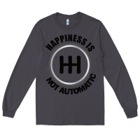 Smoke Happiness is Not Automatic..Save the manuals.. 3 Pedals Cars Lovers gi Long Sleeve Tee - ArtMosaic