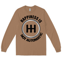 Happiness Is Not Automatic..save The Manuals.. 3 Pedals Cars Lovers Gi Long Sleeve Tee | Teevron