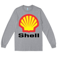 Heather Grey Copy of shell gasoline Long Sleeve Tee - ArtMosaic