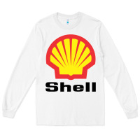 White Copy of shell gasoline Long Sleeve Tee - ArtMosaic