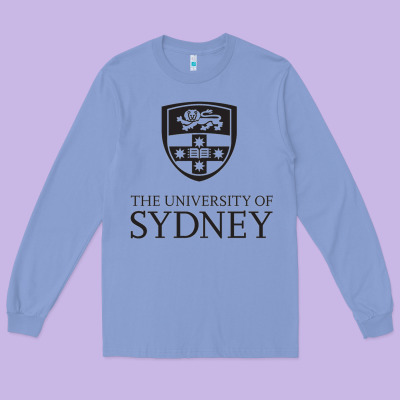The University Of Sydney Long Sleeve Tee Designed By Artmosaic