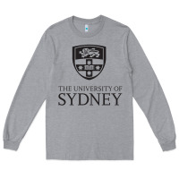 Heather Grey The University of Sydney Long Sleeve Tee - ArtMosaic
