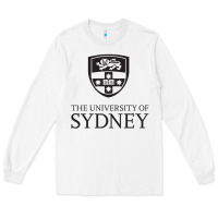 White The University of Sydney Long Sleeve Tee - ArtMosaic