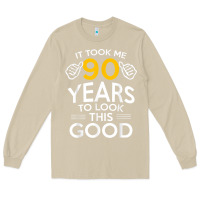 Mushroom 90th Birthday Gift Took Me 90 Years 90 Year Old Long Sleeve Tee - trangStudio