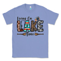 Colony Blue living on lake time Classic Tee - CowhideDigitalArt