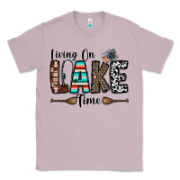 Lilac living on lake time Classic Tee - CowhideDigitalArt