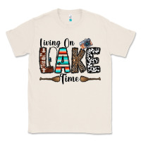 Natural living on lake time Classic Tee - CowhideDigitalArt