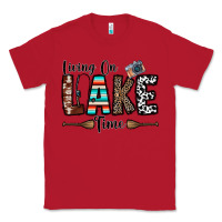 Red living on lake time Classic Tee - CowhideDigitalArt