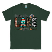 Sports Green living on lake time Classic Tee - CowhideDigitalArt