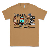 Toasted Coconut living on lake time Classic Tee - CowhideDigitalArt