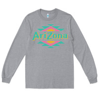 Heather Grey arizona tea Long Sleeve Tee - ArtMosaic