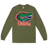 Army Green florida gators Long Sleeve Tee - ArtMosaic