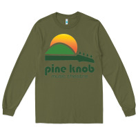 Army Green pine knob music theatre Long Sleeve Tee - ArtMosaic
